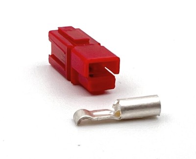 Разъем SMH PP 120A 600V одинарный, красный ( аналог Anderson)