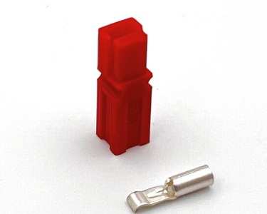 Разъем SMH PP 180A 600V одинарный, красный ( аналог Anderson)