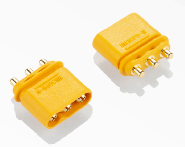 Разъем Amass MR30PB-M30 (вилка, 30А, желтый)