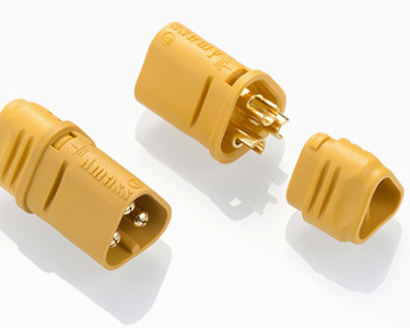 Разъем Amass MT30-M (вилка, 30А, желтый)