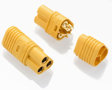 Разъем Amass MT60-F (розетка, 60А, желтый)