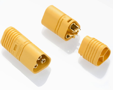 Разъем Amass MT60-M (вилка, 60А, желтый)