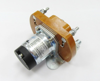 Контактор MZJ-50A/011 (катушка 12V, контакт 24V, ток 50A, DC/DC)