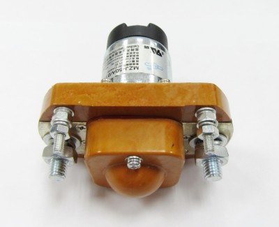 Контактор MZJ-50A/011 (катушка 12V, контакт 24V, ток 50A, DC/DC)