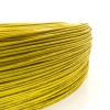 Провод в ПВХ изоляции 24AWG UL-1007, 0.2 мм², желтый фото 4
