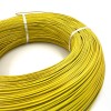 Провод в ПВХ изоляции 24AWG UL-1007, 0.2 мм², желтый фото 0