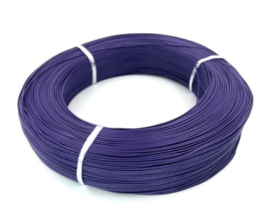 Провод в ПВХ изоляции 24AWG UL-1007, 0.2 мм², сиреневый