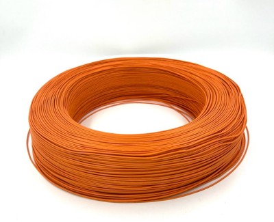 Провод в ПВХ изоляции 24AWG UL-1007, 0.2 мм², оранжевый