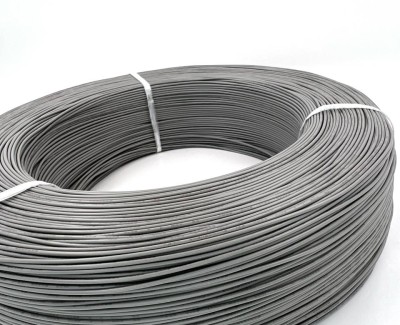 Провод в ПВХ изоляции 24AWG UL-1007, 0.2 мм², серый