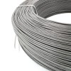 Провод в ПВХ изоляции 24AWG UL-1007, 0.2 мм², серый фото 2