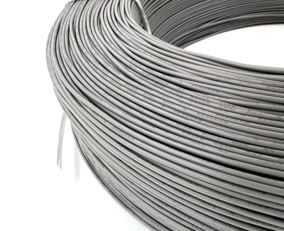 Провод в ПВХ изоляции 24AWG UL-1007, 0.2 мм², серый