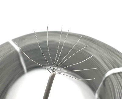 Провод в ПВХ изоляции 24AWG UL-1007, 0.2 мм², серый