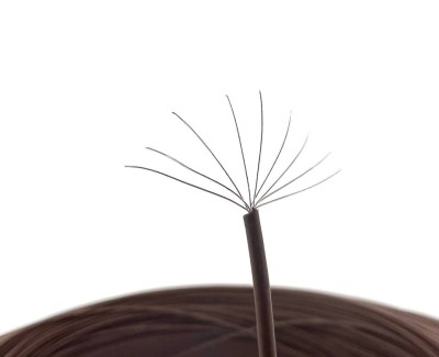 Провод в ПВХ изоляции 24AWG UL-1007, 0.2 мм², коричневый