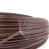 Провод в ПВХ изоляции 24AWG UL-1007, 0.2 мм², коричневый фото 3