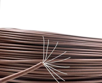 Провод в ПВХ изоляции 24AWG UL-1007, 0.2 мм², коричневый