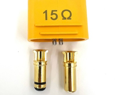 Разъем Amass AS150U-M (2+4) безыскровый (вилка, 150А, желтый)