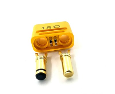 Разъем Amass AS150U-M (2+4) безыскровый (вилка, 150А, желтый)