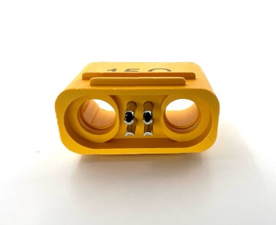 Разъем Amass AS150U-M (2+4) безыскровый (вилка, 150А, желтый)