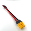 Разъем питания Amass XT60H-F с силиконовым проводом 14AWG ->T-plug-M, 100мм фото 12