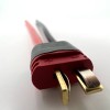 Разъем питания T-plug-M с силиконовым проводом 14AWG 100мм фото 2