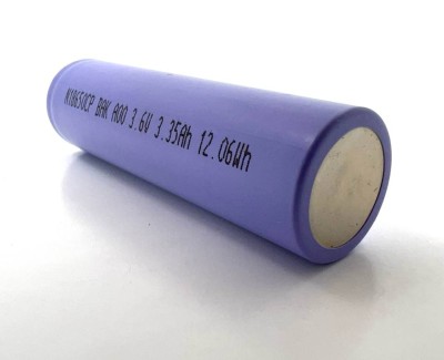 Li-Ion 3.6V, BAK N18650CP Low Temp, 3350 мАч (аккумулятор литий-ионный, -40 ℃, 18650)