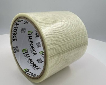 Армированный скотч 80мм*10м стеклотканевый (сетка) Li-Force