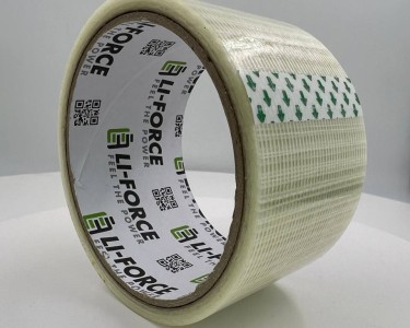 Армированный скотч 50мм*10м стеклотканевый (сетка) Li-Force