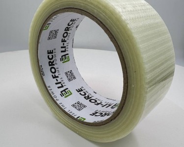 Армированный скотч 40мм*25м стеклотканевый (сетка) Li-force
