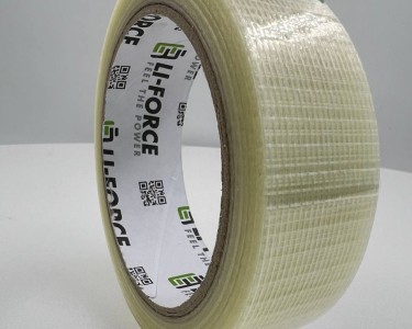 Армированный скотч 30мм*25м стеклотканевый (сетка) Li-force