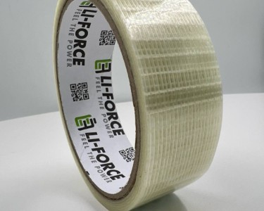 Армированный скотч 30мм*10м стеклотканевый (сетка) Li-Force