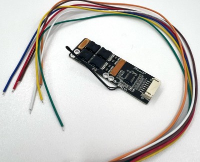 Плата BMS\PCM 7S Li-Ion (2.75-4.25V, 4 MOS, 50A, датчик температуры)