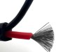2*0,75 мм² Extra soft, Двойной медный провод в силиконовой изоляции (черный, UL3135)