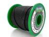 На катушке Медный провод 22AWG 50м 0,3 кв.мм (17*0,16мм) (черный, UL3367) LFW3-22B в мягкой силиконовой изоляции