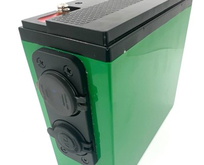 Аккумуляторная батарея 12В 30Ач LF-1230-14388 (LiFePO4, 4S2P, c USB и прикуривателем, P)