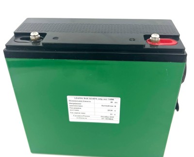 Аккумуляторная батарея 12В 30Ач LF-1230-14388 (LiFePO4, 4S2P, c USB и прикуривателем, P)