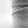 На катушке Медный провод 22AWG 30м 0,3 кв.мм (17*0,16мм) (белый, UL3367) LFW3-22W в мягкой силиконовой изоляции фото 0