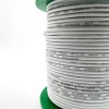 На катушке Медный провод 22AWG 50м 0,3 кв.мм (17*0,16мм) (белый, UL3367) LFW3-22W в мягкой силиконовой изоляции фото 2