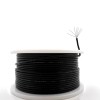 На катушке Медный провод 28AWG 10м 0,08 кв.мм (7*0,12мм) (черный, UL3367) LFW3-28B в мягкой силиконовой изоляции фото 2