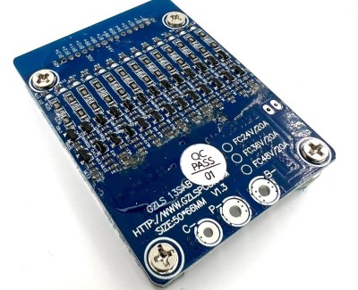Плата BMS\PCM 13S Li-Ion GZLS 13SAB (2.8-4.25V, 20A) балансировка