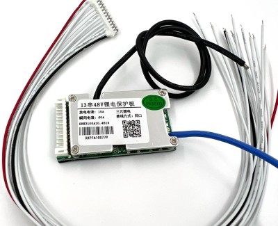 Плата BMS\PCM 13S Li-Ion EBK3105 (2.8-4.25V, 15A)