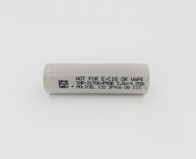Li-Ion 3.6V, Molicel INR-21700-P50B, 5000мАч (аккумулятор литий-ионный, -40℃, 21700)