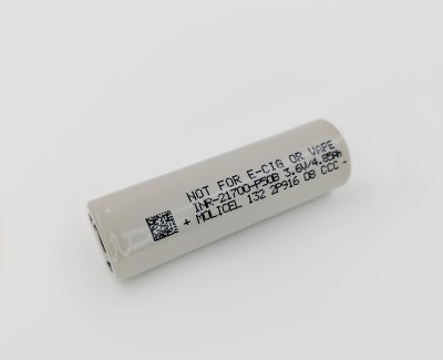 Li-Ion 3.6V, Molicel INR-21700-P50B, 5000мАч (аккумулятор литий-ионный, -40℃, 21700)