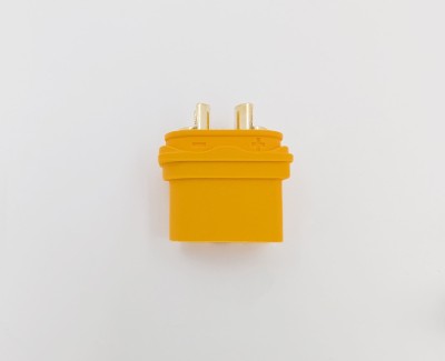 Разъем Amass XT60UH-F (вилка, 60А, желтый)