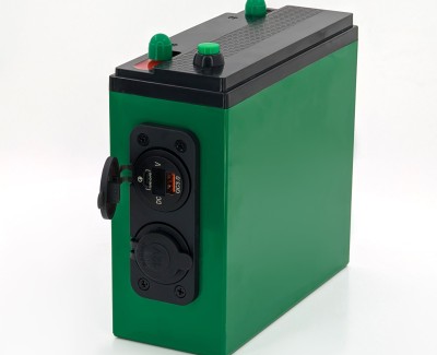 Аккумулятор 12В 30Ач LF-1230-14817 (LiFePO4, 4S2P, c прикуривателем, USB +Type-C, P)