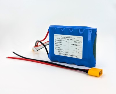 Аккумулятор для Dji Mavic 3, 18В 4Ач LF-184-14897 (Li-Ion, 5S1P, FEB 18650, 4000 мАч, XT60)