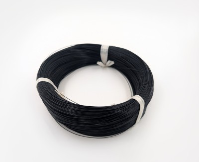 30AWG 0,05 мм² Медный провод в тефлоновой изоляции (чёрный, UL1332)