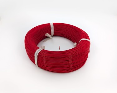 24AWG 0,20 мм² Медный провод в тефлоновой изоляции (красный, UL1332)