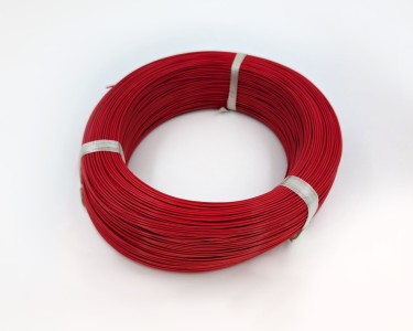 20AWG 0,5 мм² Медный провод в тефлоновой изоляции (красный, UL1332)