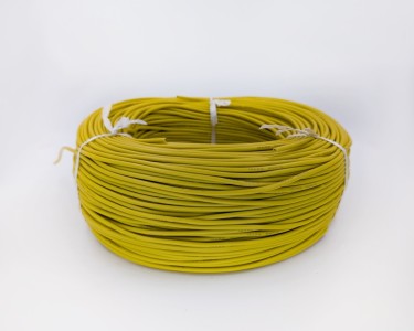 14AWG 2,07 мм² Медный провод в силиконовой изоляции (желтый, UL3135) LFW-14Y
