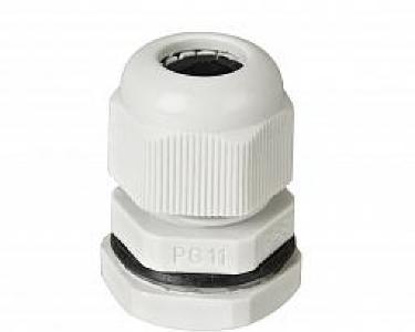 Сальник кабельный чёрный, PG7, нейлон, IP68